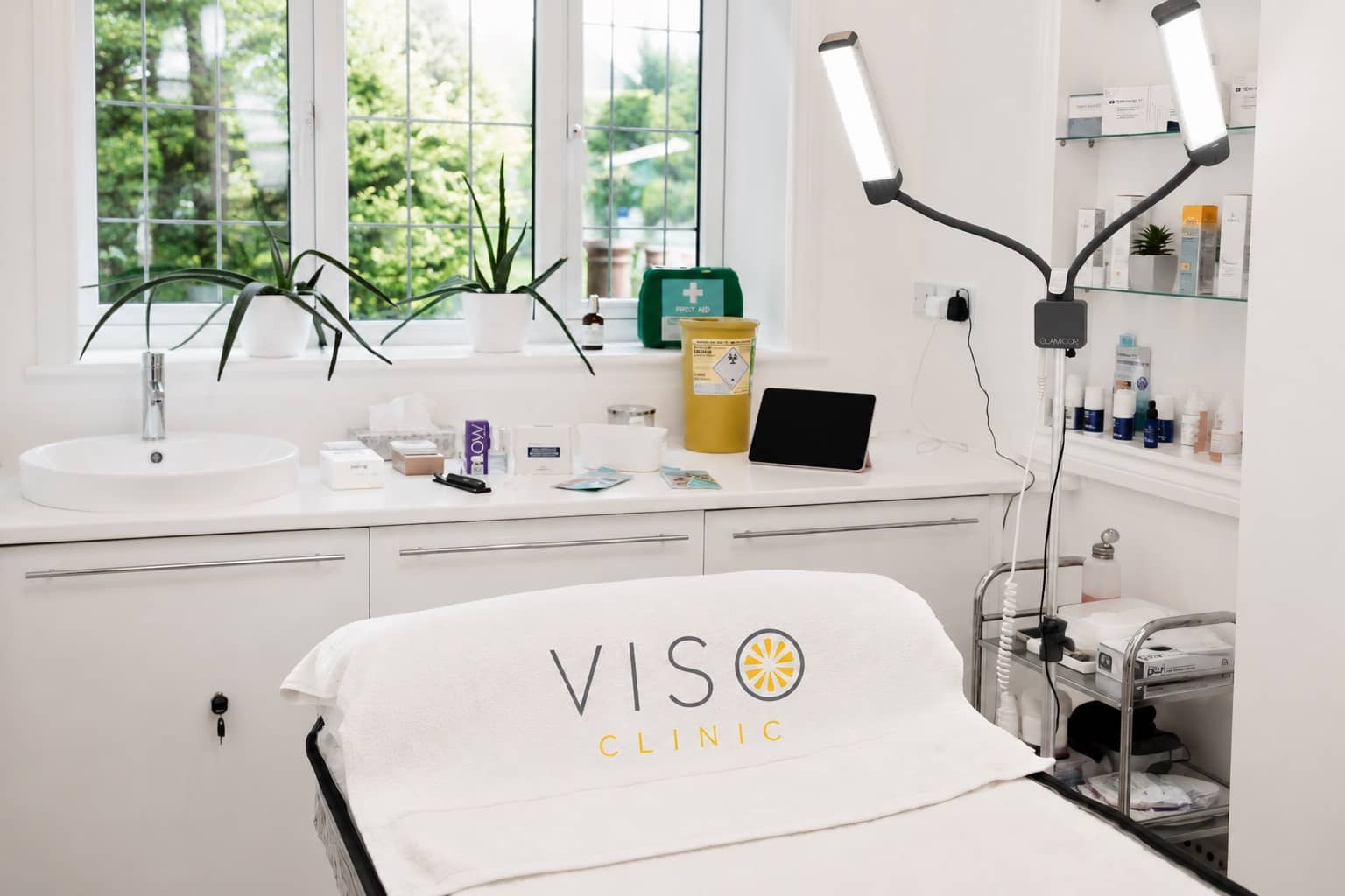 VISO Clinic treatment room, Talbot Woods, Bournemouth